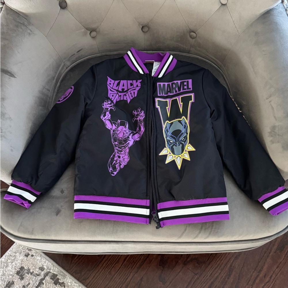 Avenger Purple and Black Jacket